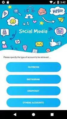 Play Accounts Recovery - all social media