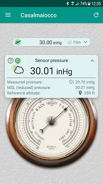 Play Accurate Barometer PRO  and enjoy Accurate Barometer PRO with UptoPlay