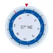 Free play online Accurate Compass on World Map -Compass Navigation APK