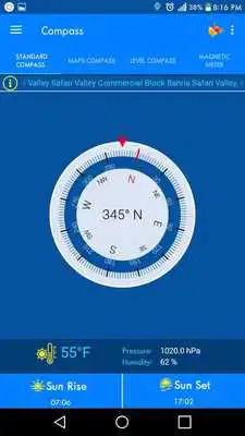 Play Accurate Compass on World Map -Compass Navigation