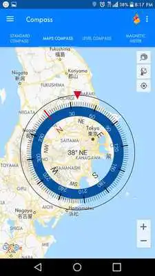 Play Accurate Compass on World Map -Compass Navigation