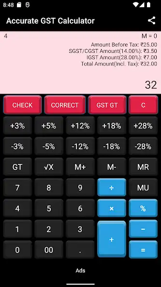 Play Accurate GST Calculator  and enjoy Accurate GST Calculator with UptoPlay