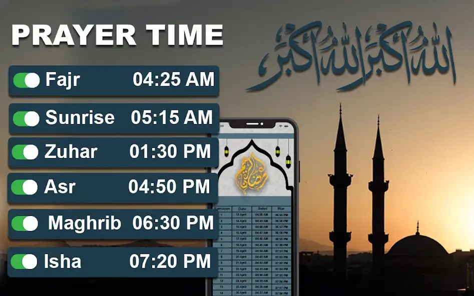 Play Accurate Prayer Times, Ramadan Calendar 2021  and enjoy Accurate Prayer Times, Ramadan Calendar 2021 with UptoPlay