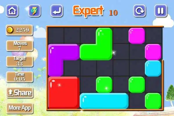 Play Ace Block Move