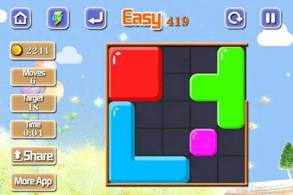 Play Ace Block Move