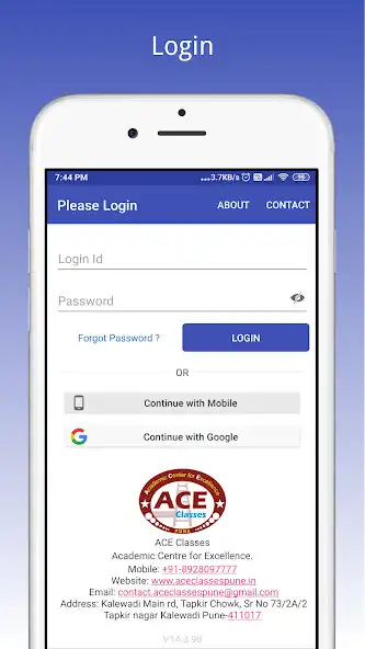 Play ACE Classes as an online game ACE Classes with UptoPlay