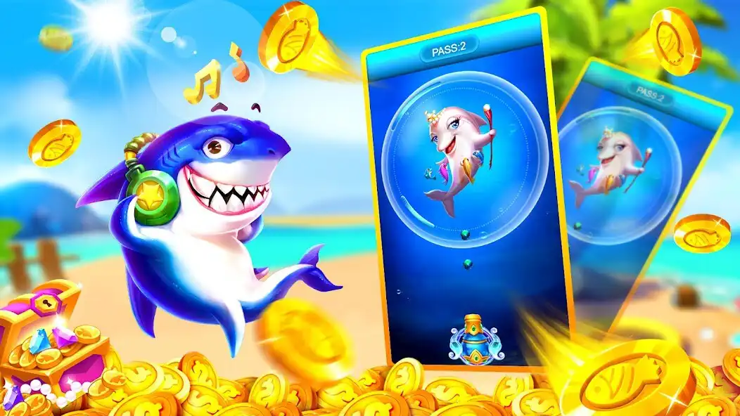 Play Ace Fish Shooter as an online game Ace Fish Shooter with UptoPlay