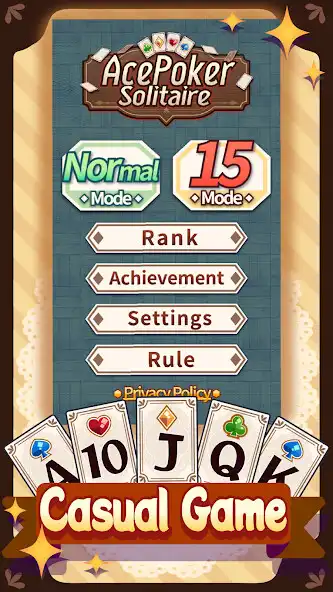 Play Ace Poker Solitaire  and enjoy Ace Poker Solitaire with UptoPlay