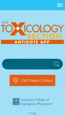 Play ACEP Toxicology Antidote App