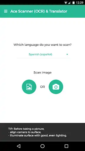 Play Ace Scanner (OCR) & Translator as an online game Ace Scanner (OCR) & Translator with UptoPlay