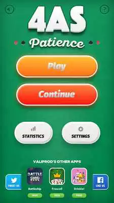 Play Aces Up -  Easthaven Solitaire game