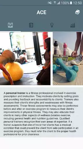 Play ACE Tests - Personal Trainer