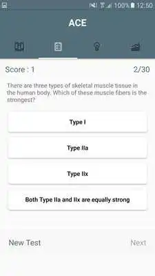 Play ACE Tests - Personal Trainer