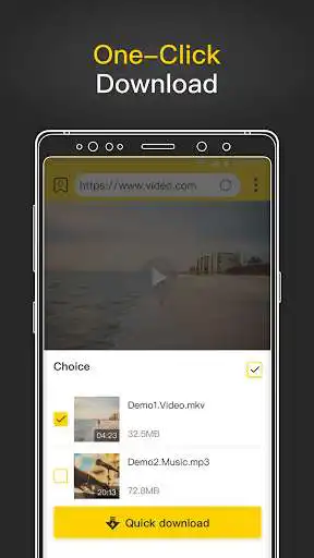 Play Ace Video Downloader - Videos Browser X  and enjoy Ace Video Downloader - Videos Browser X with UptoPlay