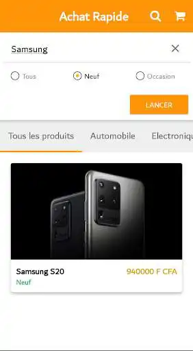 Play Achat Rapide as an online game Achat Rapide with UptoPlay