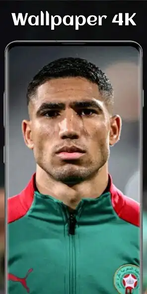 Play Achraf Hakimi Wallpaper as an online game Achraf Hakimi Wallpaper with UptoPlay