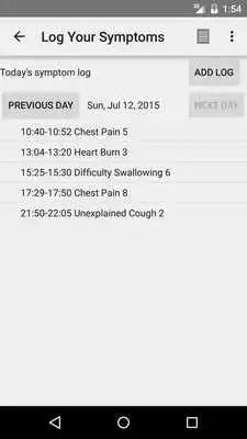 Play Acid Reflux Symptom Tracking
