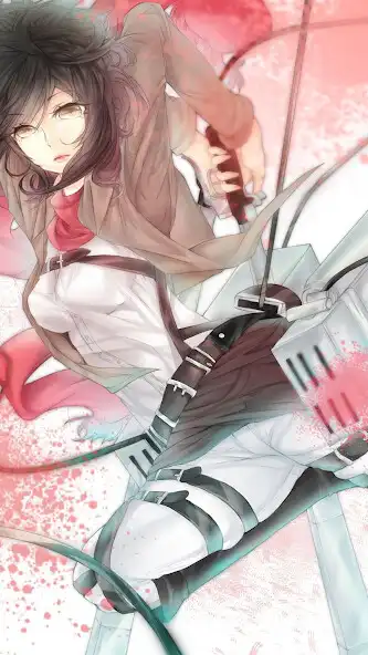Play Ackerman Mikasa Wallpaper HD  and enjoy Ackerman Mikasa Wallpaper HD with UptoPlay