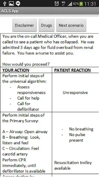 Play ACLS App as an online game ACLS App with UptoPlay