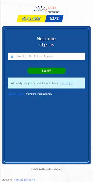 Play ACN Wifi Selfcare  and enjoy ACN Wifi Selfcare with UptoPlay