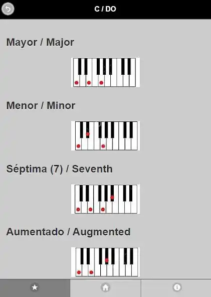 Play Acordes de Piano as an online game Acordes de Piano with UptoPlay