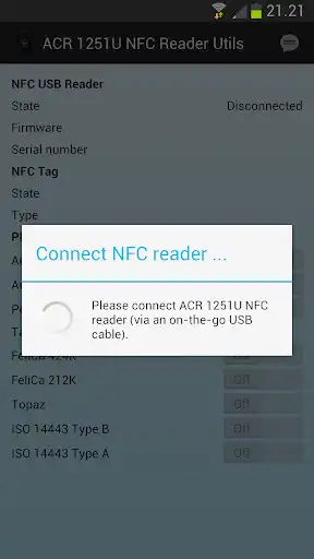 Play ACR 1251 USB NFC Reader Utils