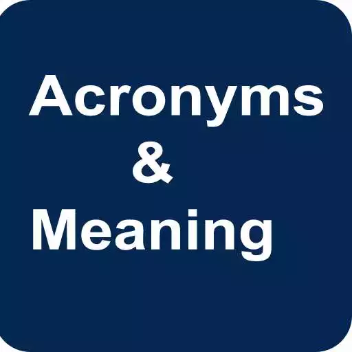 Free play online Acronyms and Meaning APK