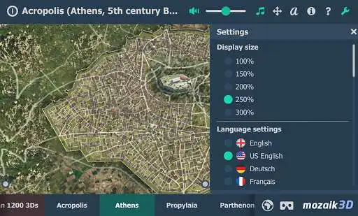 Play Acropolis Interactive educational 3D as an online game Acropolis Interactive educational 3D with UptoPlay