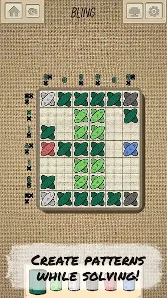 Play Across-Stitch as an online game Across-Stitch with UptoPlay