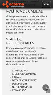 Play Acterna Comunicaciones Ltda