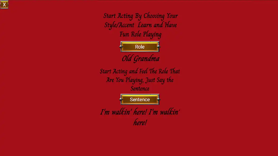 Play Acting Class as an online game Acting Class with UptoPlay