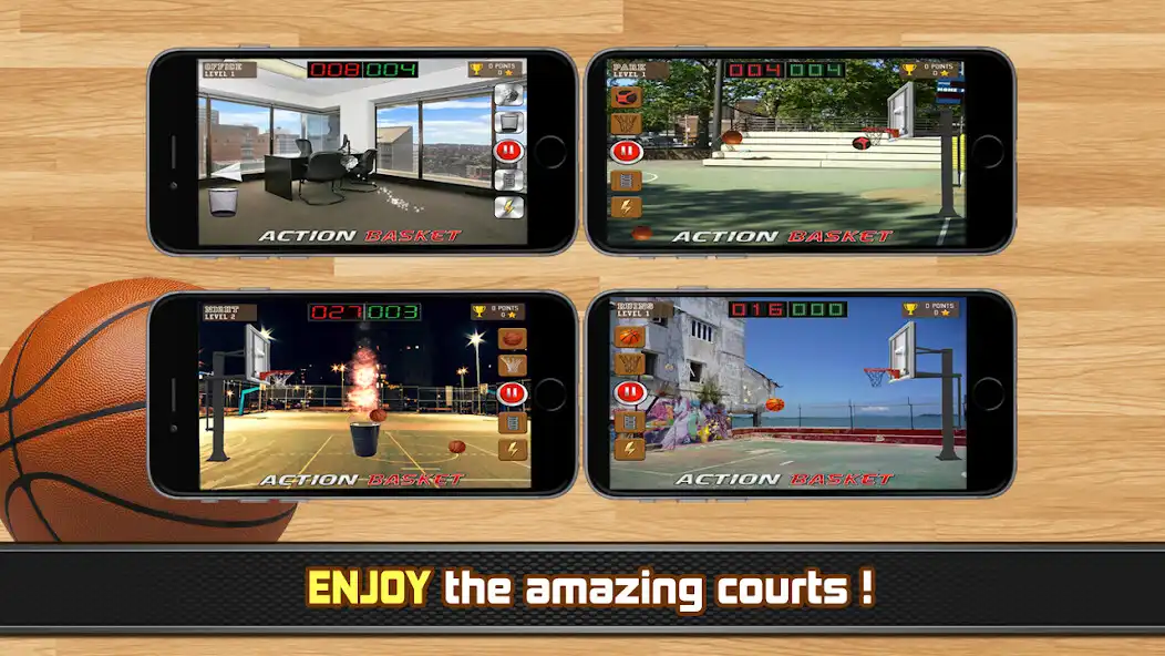 Play Action Basket Basketball as an online game Action Basket Basketball with UptoPlay