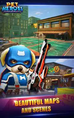 Play Action of Mayday: Pet Heroes