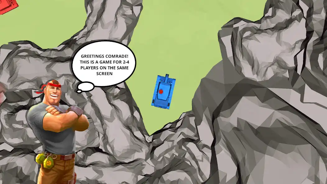 Play Action Tanks for 2-4 Players as an online game Action Tanks for 2-4 Players with UptoPlay