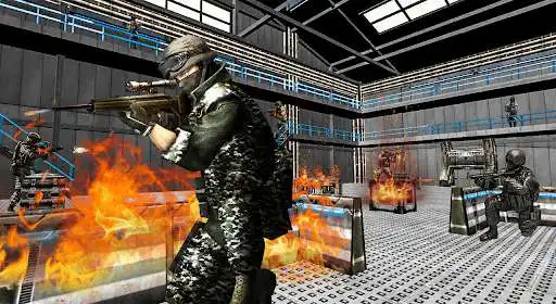 Play Action World Military Shooting as an online game Action World Military Shooting with UptoPlay