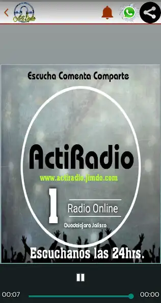 Play ActiRadio  and enjoy ActiRadio with UptoPlay