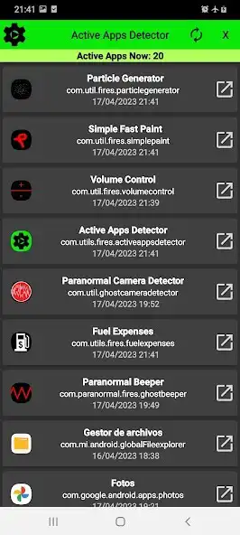 Play Active Apps Detector as an online game Active Apps Detector with UptoPlay