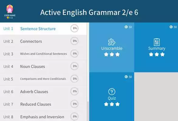 Play Active English Grammar 2nd 6