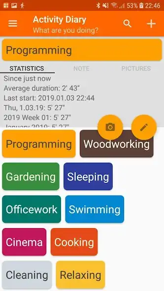 Play Activity Diary  and enjoy Activity Diary with UptoPlay