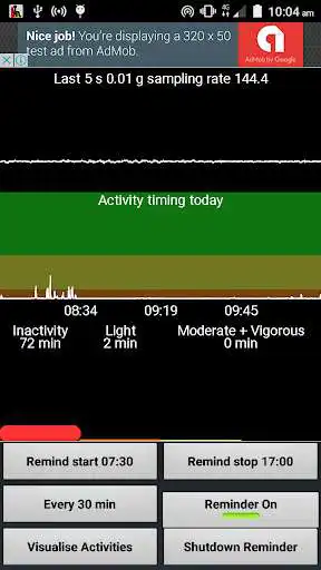 Play Activity Reminder  PA tracker
