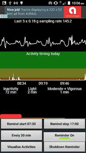 Play Activity Reminder  PA tracker