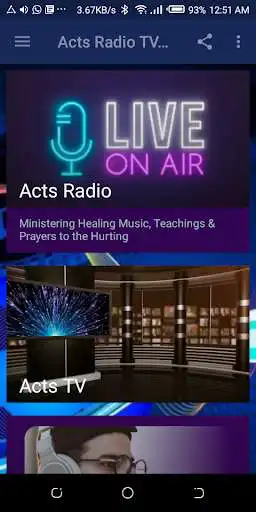 Play Acts Radio TV App as an online game Acts Radio TV App with UptoPlay