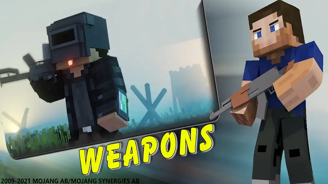 Play Actual Guns Mod: More Weapons as an online game Actual Guns Mod: More Weapons with UptoPlay