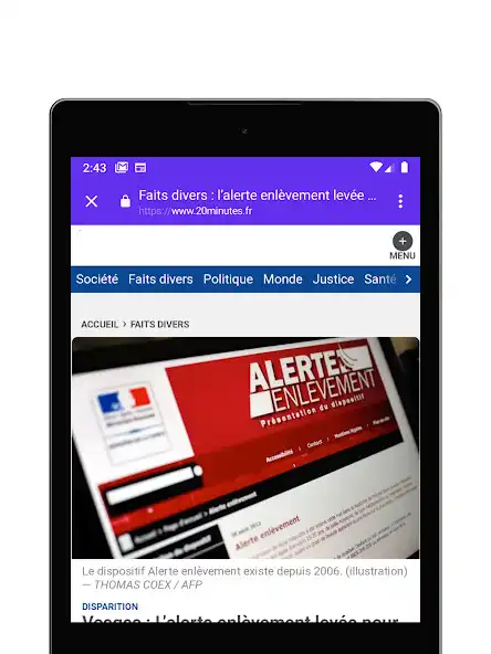 Play Actualités France - iNews as an online game Actualités France - iNews with UptoPlay