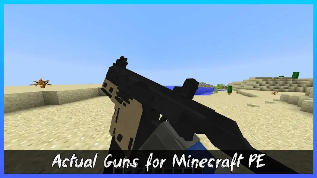 Play Actual Weapon Mod Minecraft PE as an online game Actual Weapon Mod Minecraft PE with UptoPlay