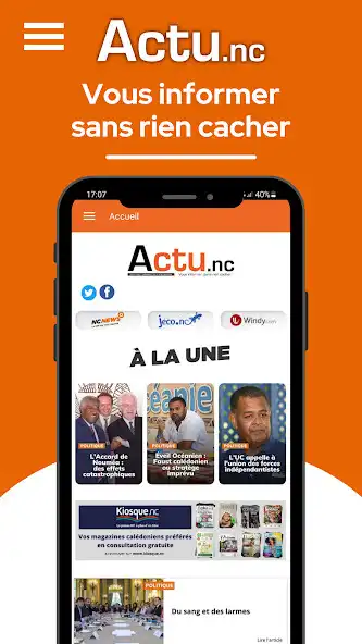 Play Actu.nc  and enjoy Actu.nc with UptoPlay