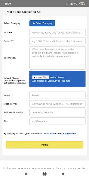 Play Ad2Max: online classifieds in  as an online game Ad2Max: online classifieds in  with UptoPlay