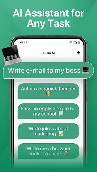 Play Adam: AI Chatbot as an online game Adam: AI Chatbot with UptoPlay