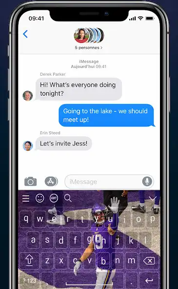 Play Adam Thielen Keyboard Vikings  as an online game Adam Thielen Keyboard Vikings  with UptoPlay