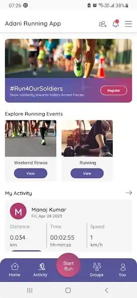 Play Adani Running App  and enjoy Adani Running App with UptoPlay